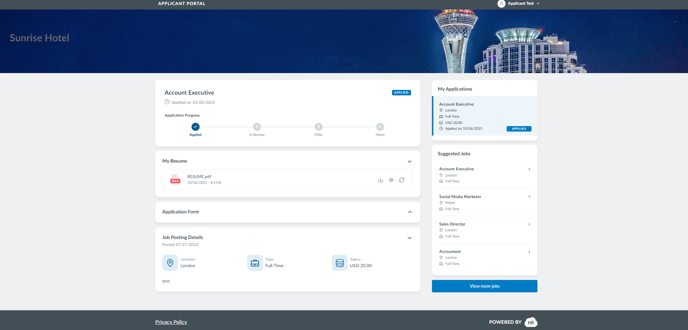 Snip - Applicant Portal Sunrise Hotel - Google Chrome (3)