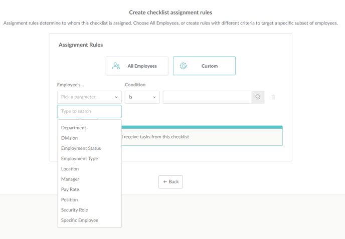 assignment rules