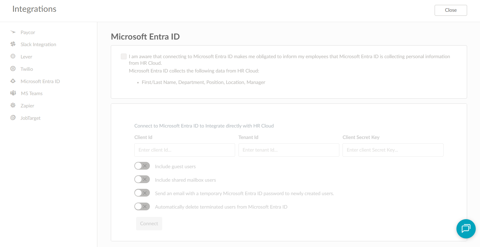 Microsoft Entra ID Integration